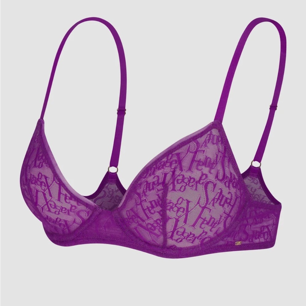 Savage x Fenty unlined lace bra 36 D
